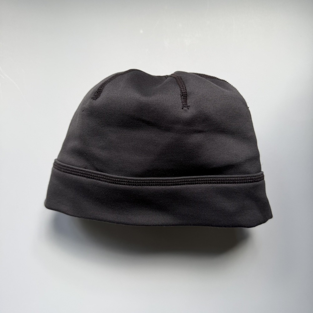 Columbia Omni Heat Beanie Pony Tail Womens Sz L/XL Taupe Gray Thermal Hat